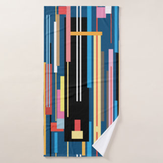 patrón abstracto multicolor brillante de rayas