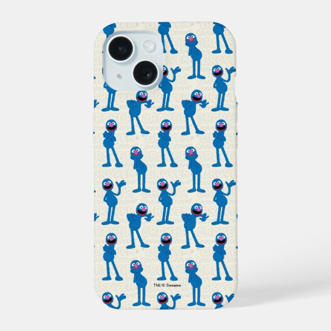 Patrón adorable de Grover (Reverso )