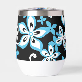 PATRÓN ALOHA HAWAII EN NEGRO/AZUL