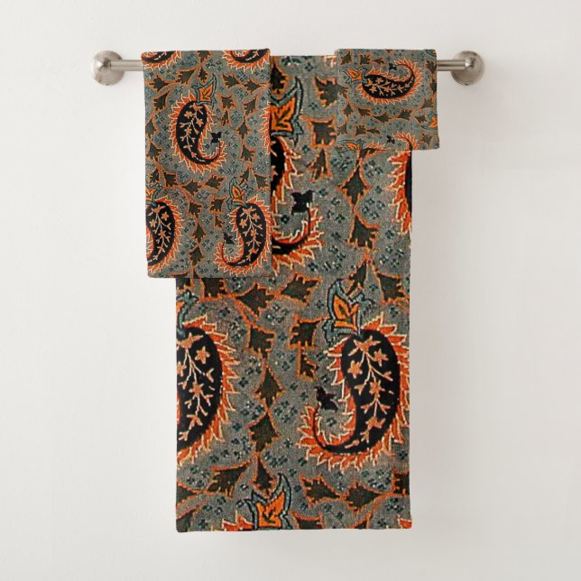 Patrón antiguo persa de paisley (In situ)