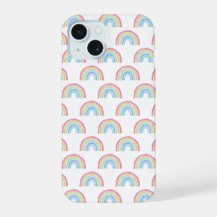 Patrón arcoiris pastel