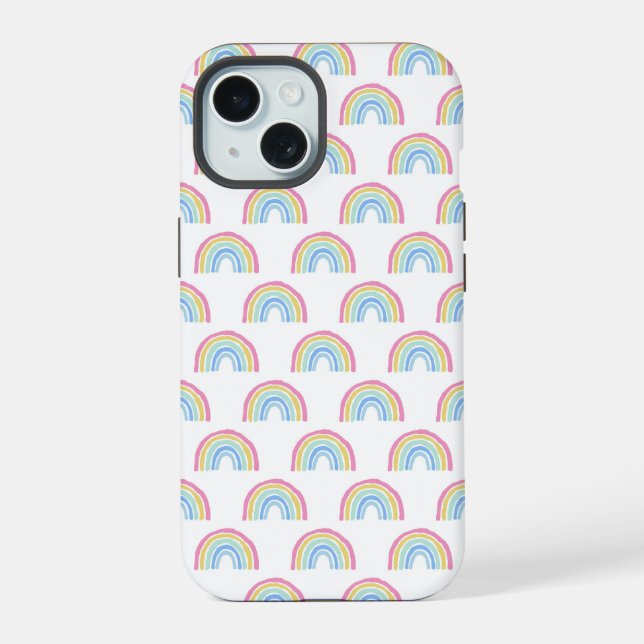 Patrón arcoiris pastel (Reverso )