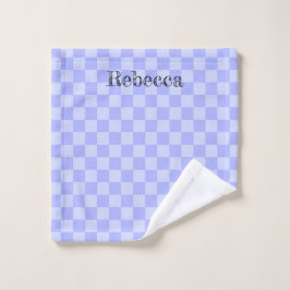 Patrón azul cielo minimalista con texto personaliz
