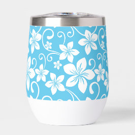 PATRÓN AZUL DE HAWAII EN AZUL