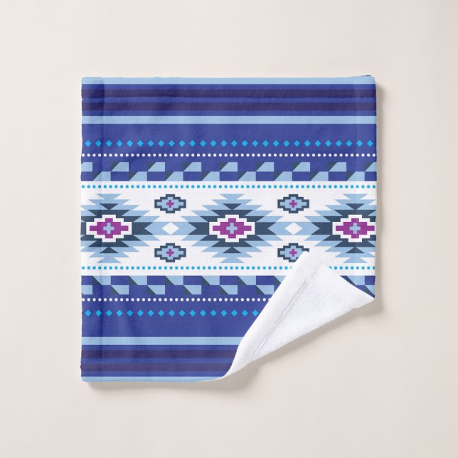 Patrón Azul Navajo (Toallita)
