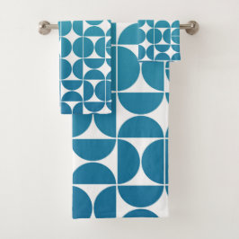 Patrón azul negrita MCM