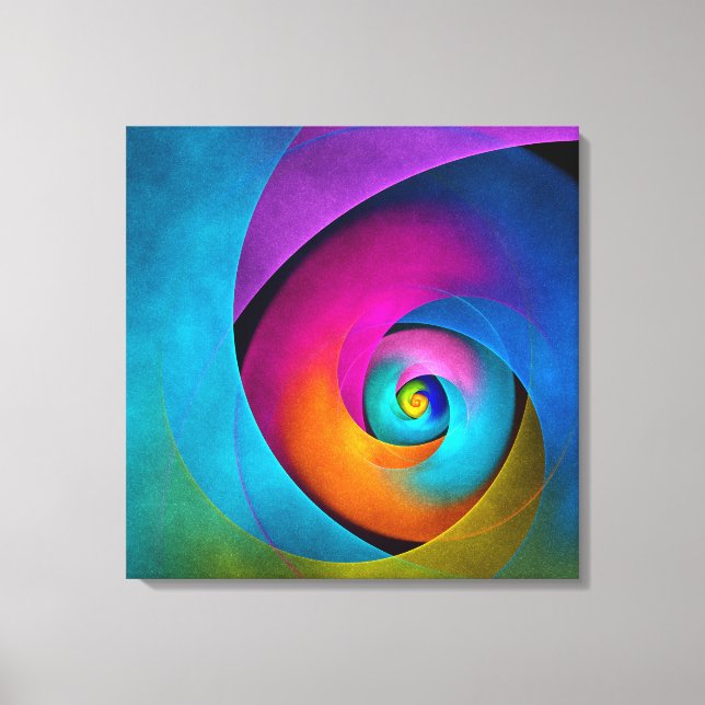 Patrón azul rosado del arte del resumen floral mod (Anverso)