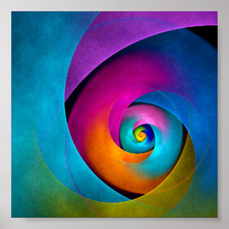 Patrón azul rosado del arte del resumen floral mod