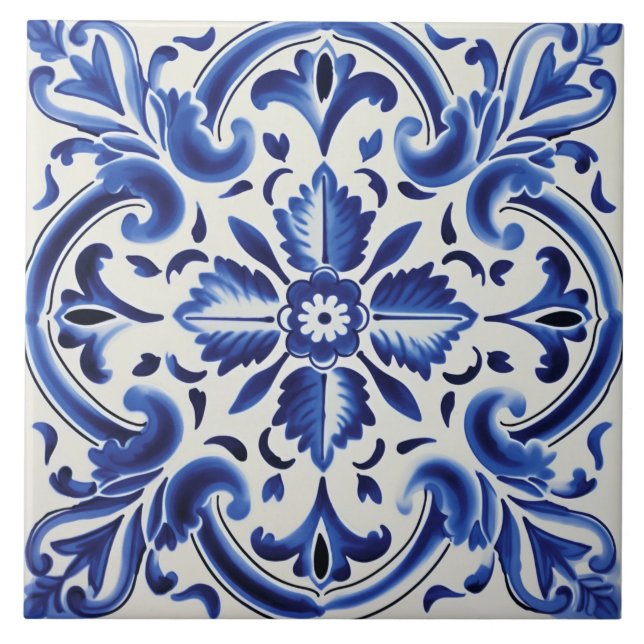 Patrón Azulejo Portugués (Frente)