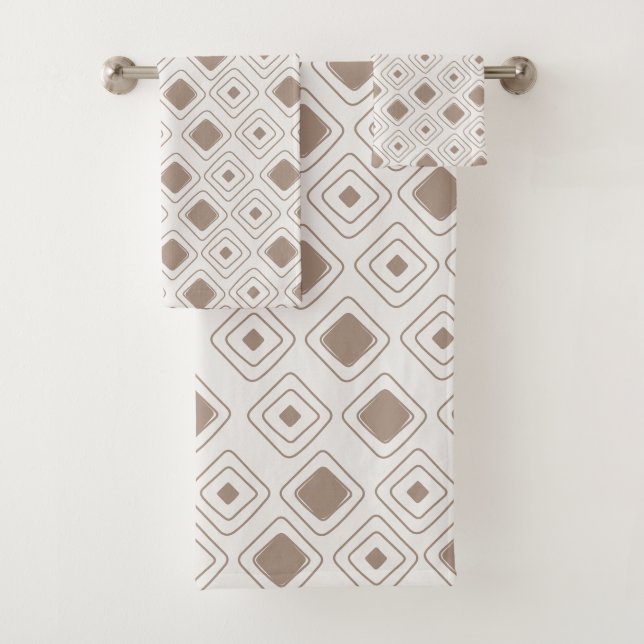 Patrón Bho Neutral Tribal Geométrico Azteca Suave (In situ)