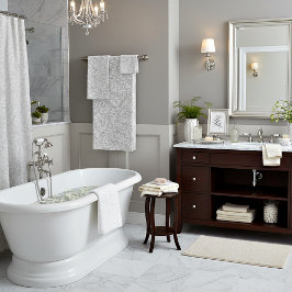 Patrón blanco elegante