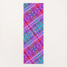 Patrón Boho Residuo Yoga Mat