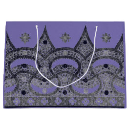 PATRÓN CHINO EN LA BOLSA DE REGALO PURPLE