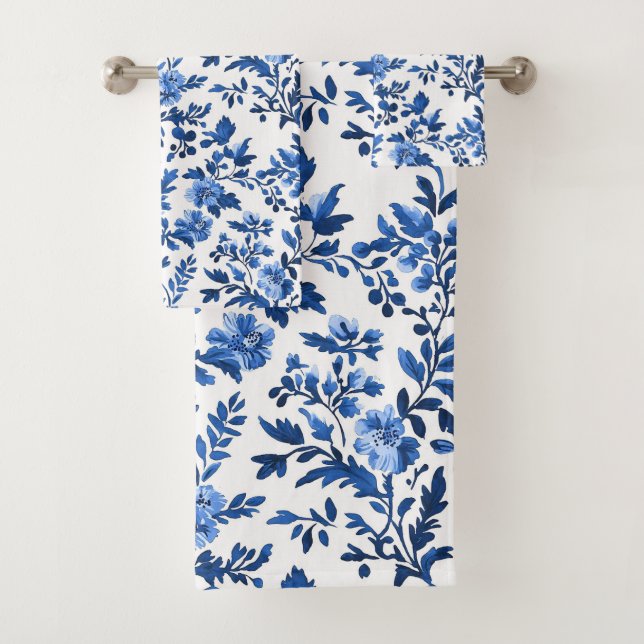 Patrón Chinoiserie Azul (In situ)