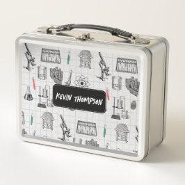 Patrón científico de química científica personaliz