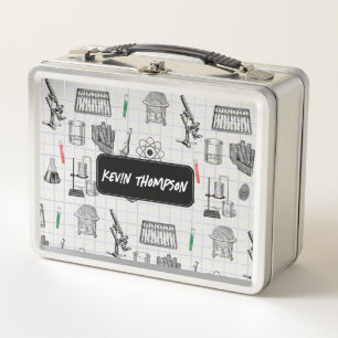 Patrón científico de química científica personaliz