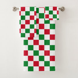Patrón clásico de ajedrez de Navidad