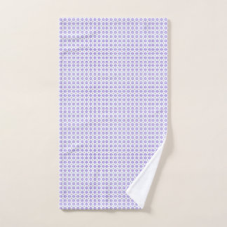 Patrón clásico de flor violeta