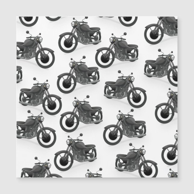 patrón clásico de motocicleta (Anverso)