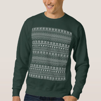 Patrón clásico de suéter de Navidad