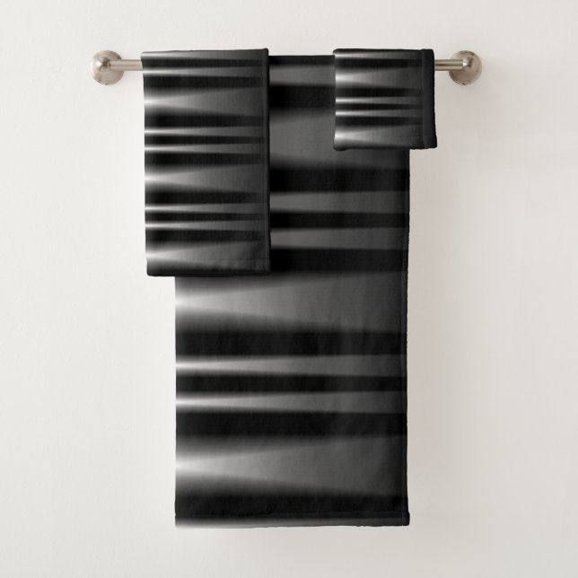 Patrón Clásico Moderno de Blanco y Negro (In situ)