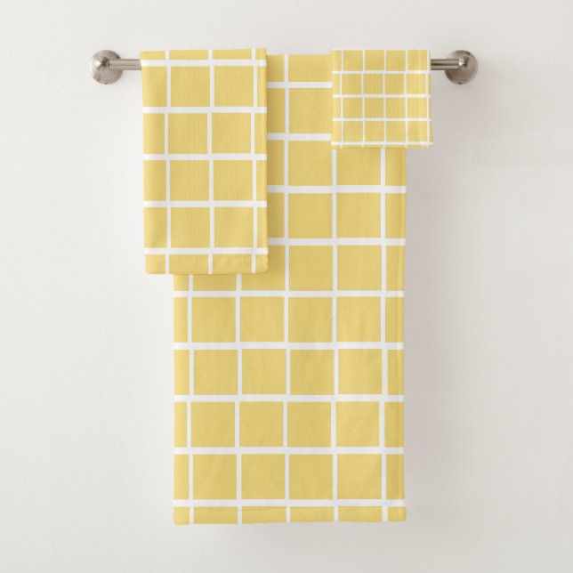 Patrón cuadrado amarillo (In situ)