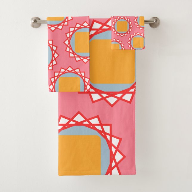 Patrón cuadrado amarillo dorado (In situ)