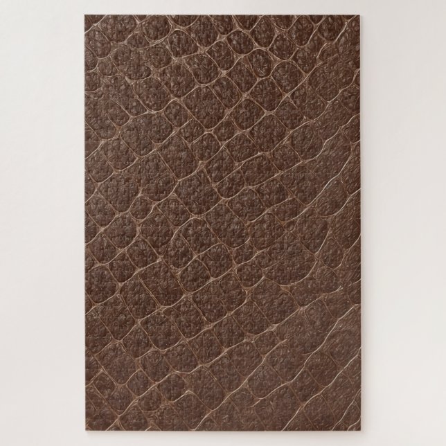 Patrón cutáneo reptil del rompecabezas imposible (Vertical)