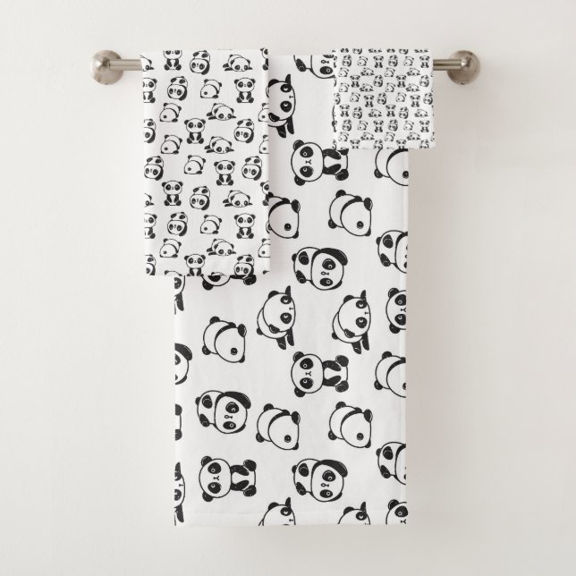 Patrón Cute Pandas (In situ)