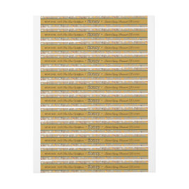 Patrón de abeja Amber Dorado Floral Honey Jar