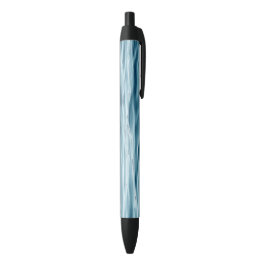 Patrón de agua azul y blanca de la pluma