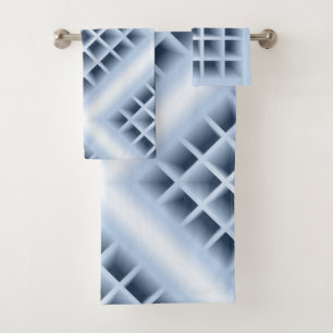 Patrón de agujeros cuadrados azules