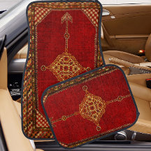 Patrón de alfombra persa antiguo