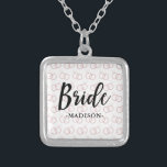 Patrón de anillo de Boda de novia y collar de nomb<br><div class="desc">Patrón de anillo de Boda de novia y collar de nombre.</div>