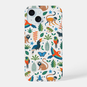 Patrón de Animales de la Selva
