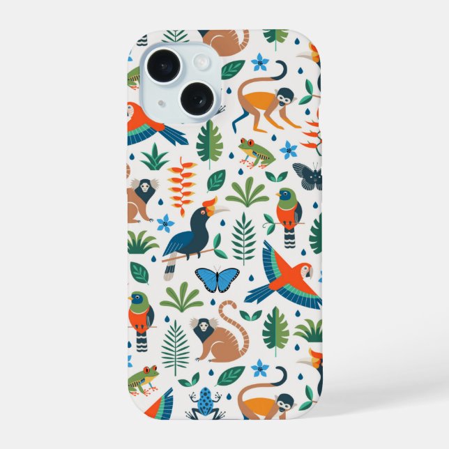Patrón de Animales de la Selva (Reverso )