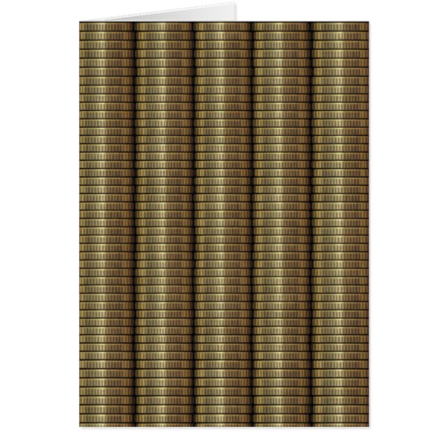 Patrón de apilamiento de monedas divertido y creat (Frente)