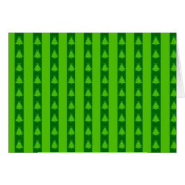 Patrón de árbol de navidad con rayas verdes