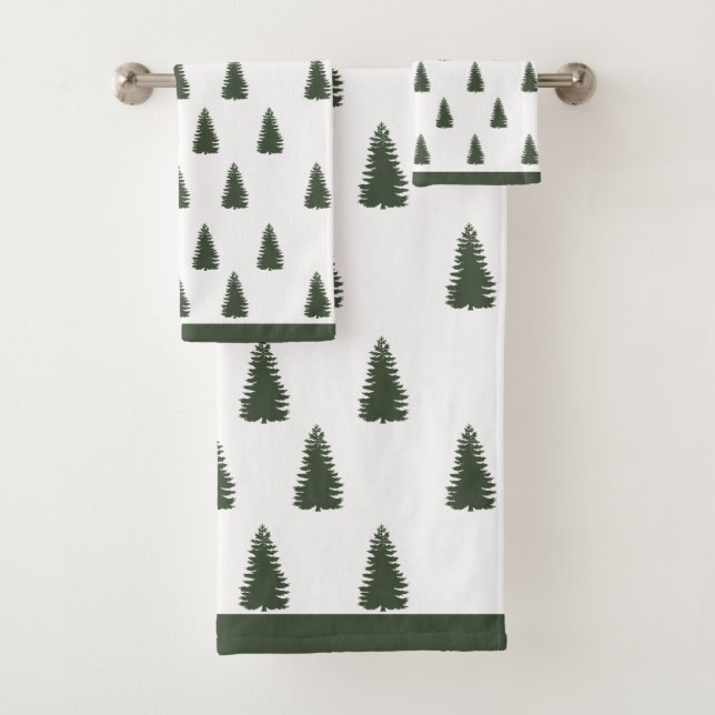 Patrón de árbol de Navidad moderno y elegante (In situ)
