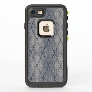 Patrón de arcillos gris y azul