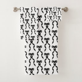 Patrón de arco acuático negro de brillo