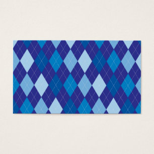 Patrón de argyle azul