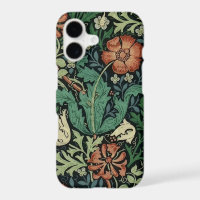 Patrón de Art Nouveau floral William Morris Compto
