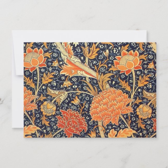 Patrón de Art Nouveau floral William Morris Cray (Anverso)