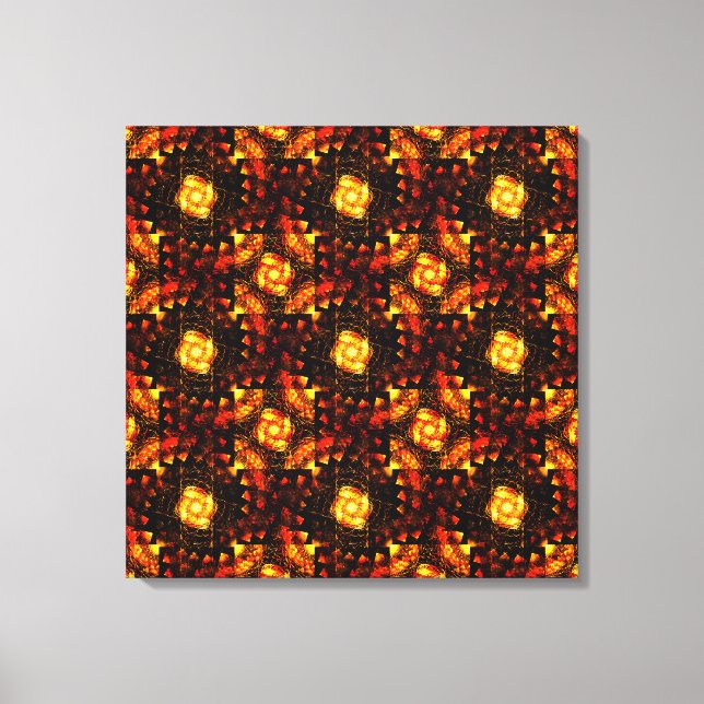 Patrón de Arte Abstracto Elegante Boho Moderno Dor (Anverso)