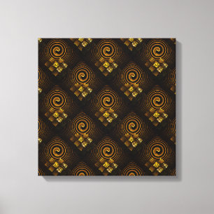 Patrón de arte abstracto elegante boho moderno dor
