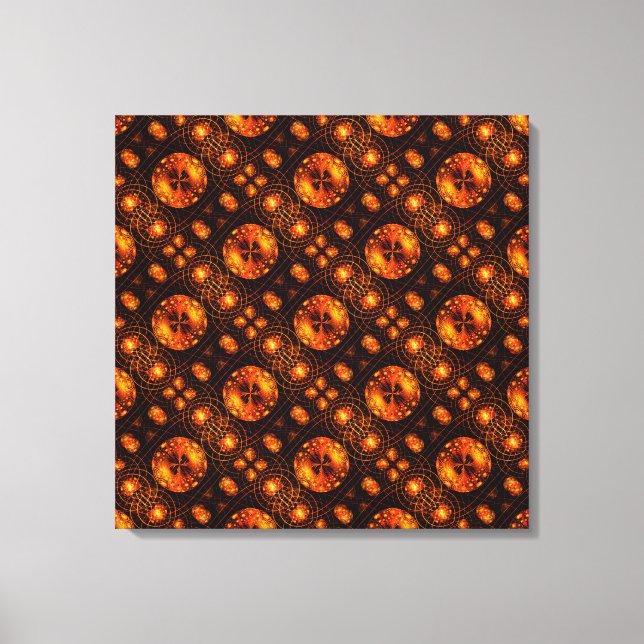 Patrón de Arte Abstracto Elegante Boho Moderno Dor (Anverso)