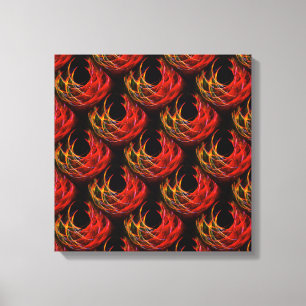 Patrón de Arte Abstracto Elegante Boho Moderno Lin