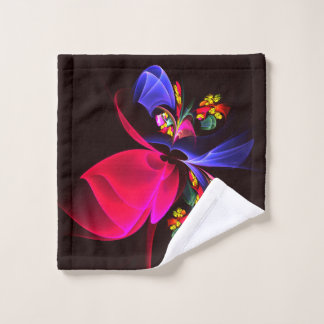 Patrón de arte de resumen floral colorido moderno