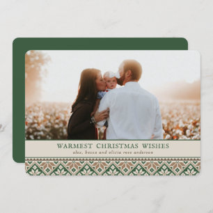 Patrón de arte folclórico eslavo   Tarjeta de Navi